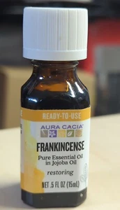 Pure Essential Oil in Jojoba Oil, Frankincense, 0.5 fl oz (15 ml) - Picture 1 of 3