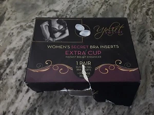 Uplift Secret Silikon Gel BH-Einlagen sofortige Brustvergrößerung & Etui L offene Box - Bild 1 von 10