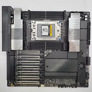 ASUS Pro WS WRX90E-SAGE SE EEB Workstation Motherboard, AMD, DDR5, PCIe 5.0 M.2 - Picture 1 of 8