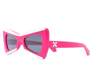 GAFAS DE SOL NASHVILLE OJO DE GATO BLANCO ROTO HECHAS EN ITALIA OERI070S23PLA0013407 - Imagen 1 de 5