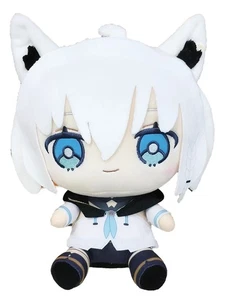 Muñeco de peluche sentado Hololive Friends With u Fubuki Shirakami juguete Vtuber 23 cm  - Imagen 1 de 12
