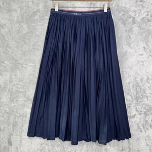 Wilson Rock Damen Navy Plissee Mesh Midi Tennis Athleisure Gummibund Logo - Bild 1 von 6