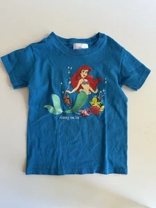 Little Mermaid Disney on Ice T-Shirt Tot Size XS 2-4 Ariel Souvenir Y2K - Picture 1 of 9