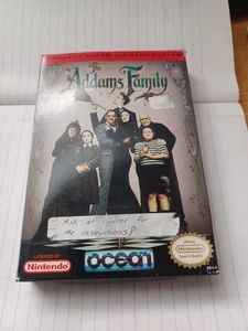 The Addams Family Original NES Spiel Nintendo komplett in OVP CIB getestet - Bild 1 von 15