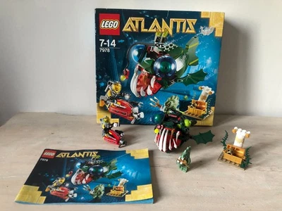 LEGO Atlantis 7978: Angler Attack, original box & instructions - 1 piece missing - Image 1 of 4