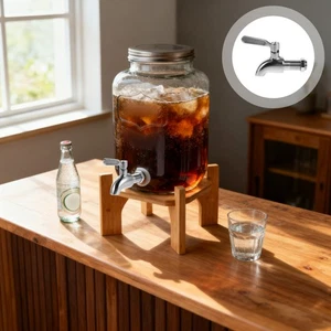  Beverage Dispenser Replacement Spigot - Stainless Steel Spigot for Wine/Beer - - Picture 1 of 12