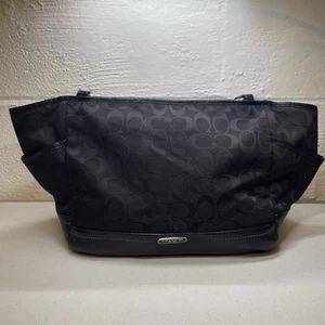 Coach Park Signature Carrie Tote Handtasche Y2K Handtasche schwarz toll *siehe Bilder* - Bild 1 von 10