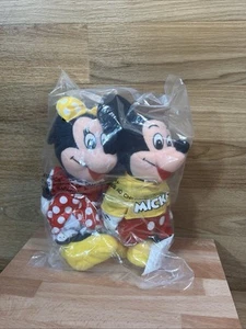 DISNEY The Spirit of Mickey - Mickey and Minnie Mouse Bean Bag Set - Picture 1 of 4