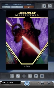 Topps Star Wars Card Trader Masterwork 2024 Reva Epic - Picture 1 of 2