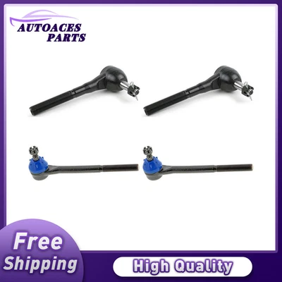 Extremos de barra de amarre de dirección delantera Mevotech Supreme 4 piezas para Chevrolet Vega 1971 Foto 1 de 2