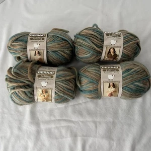 Juego de 4 prados de lana natural Bernard Felting nuevos - Imagen 1 de 5