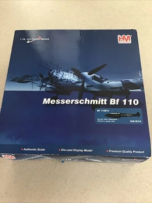 Messerschmitt Bf-110E-2 Luftwaffe HA1814 Hobby Master - Image 1 of 4