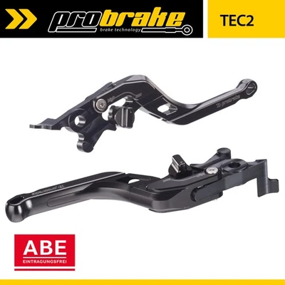 Brake lever clutch lever set Tec2 for Hyosung GV 650 Sportcruiser (05-) GT650 - Image 1 of 4