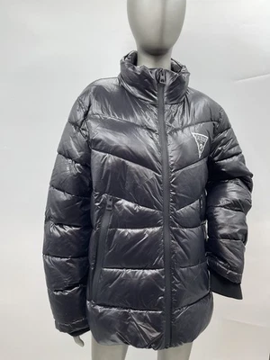 Logotipo masculino peso médio tamanho grande com zíper cor preta tamanho M novo sem etiquetas - Imagem 1 de 4