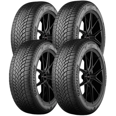 (QTY 4) 255/55R19 Bridgestone Blizzak LM005 111H XL Black Wall Tires - Image 1 of 4