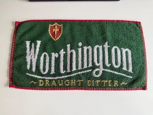 Vintage Retro 80er/90er Jahre Bier - Bar Handtuch Worthington - Bild 1 von 2
