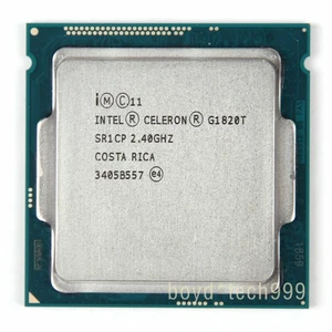 INTEL CELERON G1820T PROCESSOR 2.4GHZ/5GT/s(SR1CP)LGA 1150 Socket H3 CPU - Picture 1 of 1