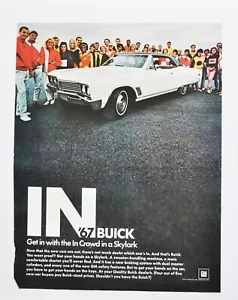 Anuncio de coche grande - Buick Skylark 1967 (folleto de póster impreso en publicidad) - Imagen 1 de 1