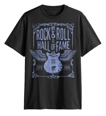 Camiseta Oficial Salón de la Fama del Rock & Roll / GUITARRA VOLADORA - Hombre 2XL Foto 1 de 4