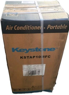 Acondicionador de aire portátil Keystone 10 000 BTU (6 500 BTU DOE) blanco (KSTAP10MFC) Foto 1 de 4