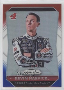 2016 Panini Prizm NASCAR Red White & Blue Prizm Kevin Harvick #4