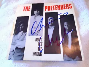 CHRISSY HYNDE (The Pretenders) Signed Album (45) Sleeve -Beckett Authenticated - Picture 1 of 3