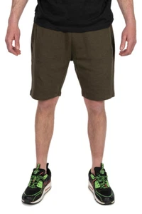 Fox NEW Collection Lightweight Jogger SHORTS - Green & Black - Carp Fishing - Picture 1 of 3