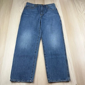 The Great The Barrel Jeans Damen 31 blau Denim Baumwolle gerades Bein hoher Bund - Bild 1 von 11