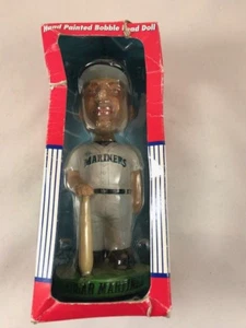 Edgar Martinez Seattle Mariner Hand Painted Bobble Head 2001 New In Box - Picture 1 of 9