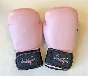 Century Sparring Gloves I LOVE KICKBOXING Boxing & Kickboxing PINK 12 OZ Fight - Picture 1 of 4