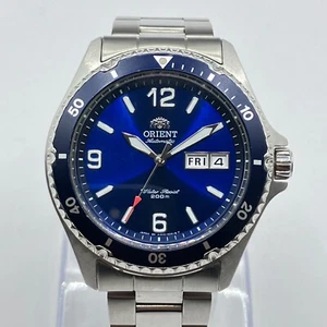 Reloj de buceo ORIENT AA02-C1-B automático esfera azul 41 mm para hombre hecho en Japón - Imagen 1 de 10