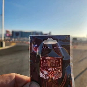 49ERS VS ARIZONA CARDINALS GAMEDAY PIN 10 06 2024 LEVI STADIUM #3 GAME DAY - Picture 1 of 1