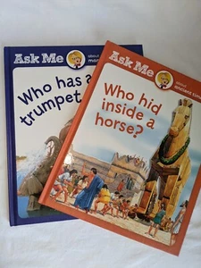 "Ask Me Why" Set Of 2 Hardback Books By Southwestern Lot Homeschool Science - Picture 1 of 6