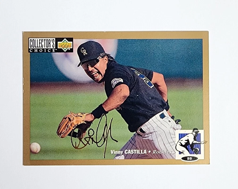 1994 Upper Deck Collector's Choice GOLD Signature SSP Vinny Castilla #74