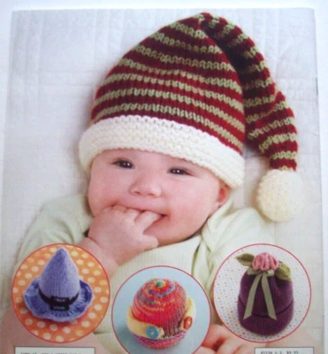 Warm Hats for Wee Noggins bonnets patterns book holiday baby caps - Image 1 of 4