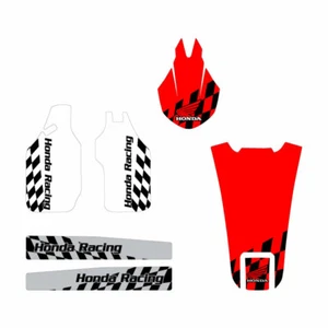 Honda CRF450x 2005-2017 Checkers Trim Kit Red FREE SHIPPING!!! - Picture 1 of 1