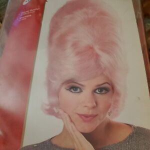 Character Wig Pink Beehive 60s Rubies 50813