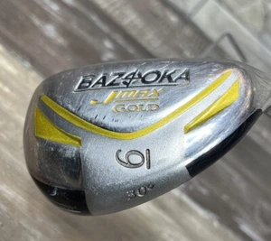 Tour Edge Bazooka Jmax Gold 30* 6 Iron 38.5" Hybrid R Flex Men - Picture 1 of 11
