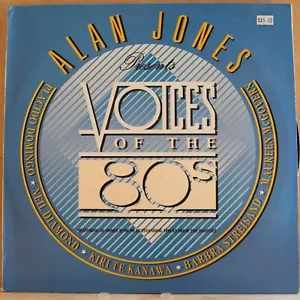 ALAN JONES PRESENTS VOICES OF THE 80S - Vinyl LP - 1988 - CBS Records -VG (2307) - Picture 1 of 5