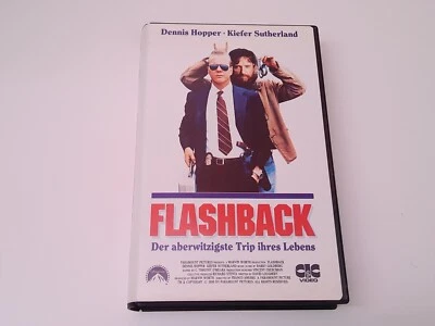 Flashback 1990 VHS German PAL CIC Video Dennis Hopper Kiefer Sutherland - Bild 1 von 4