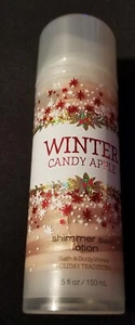 RAR - Bath & Body Works - Winter Candy Apple SHIMMER LOTION - unbenutzt - glitzernd! - Bild 1 von 5