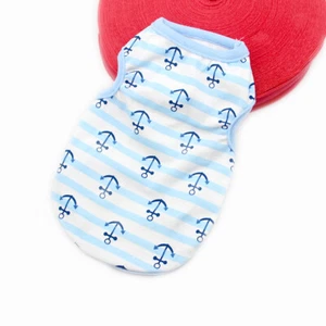 Pet Dog Clothes Cat Vest T-Shirt Pet Puppy Cartoon Coat Printed Apparel XS M XL - Picture 1 of 34