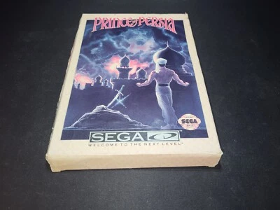 Prince of Persia Broderbund 1992 Sega CD EX+NM cond disc COMPLETE-! - Image 1 of 4