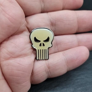 The Punisher Skull Metal Pin - Frank Castle Marvel Comics Antihero Revenge 2004  - Picture 1 of 6