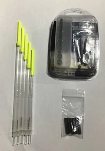 Multiweight Float Adaptor + 5 Crystal carp Coarse Fishing Floats Set 20 - Picture 1 of 5