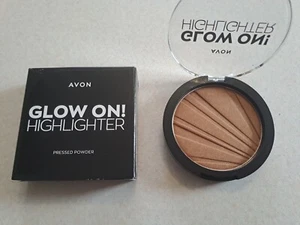BRONZE GLOW Avon Glow On Highlighter Pressed Powder - Picture 1 of 1
