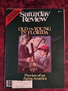 Saturday Review February 16 1980 CITY AS LIVING MUSEUM OLD v YOUNG GEORGE SILVER - Picture 1 of 1