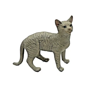 Vintage 1989 Classical Cats of Princeton Gallery Bisque Porcelain Gray Short Hair - Bild 1 von 14