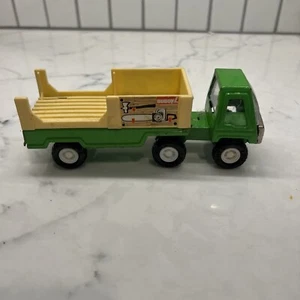 Rimorchio trattore in acciaio pressato vintage Buddy L legname semi camion 4888 - Foto 1 di 2