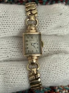 Vintage Rolex 9ct Solid Gold Cocktail Watch - Picture 1 of 6
